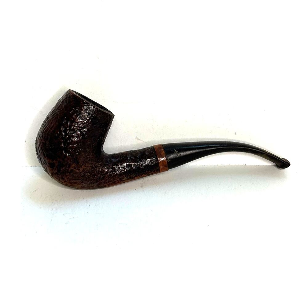 Briarwood Sandblasted Tobacco Pipe Made in France Captain Black Yeoman